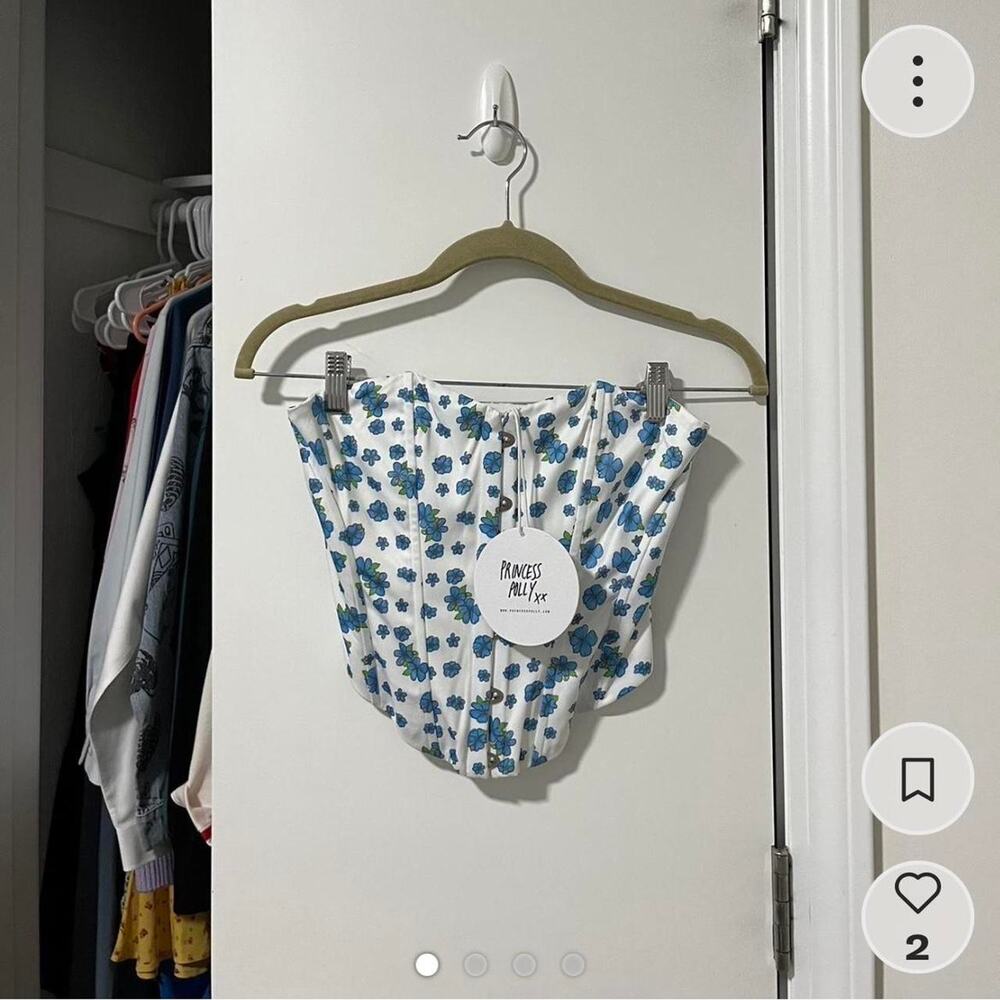 Princess Polly Floral Corset Top